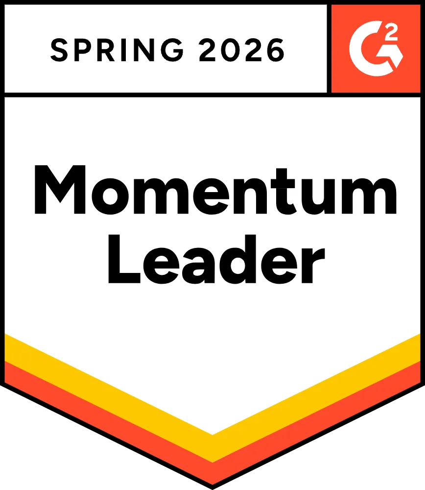 G2 Momentum Leader, Spring 2026